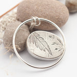 Load image into Gallery viewer, OOAK Mae pendant in silver #2 • apache gold (Ready to ship)