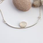 Load image into Gallery viewer, Oona necklace with white moonstone (ready to ship)