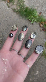 Load and play video in Gallery viewer, Choose Your Stone : Sena ring   (made to order)
