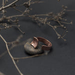 Afbeelding in Gallery-weergave laden, Losange Open Copper Ring