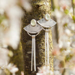 Load image into Gallery viewer, Choose Your Stone : Elira earrings (made to order)