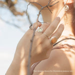 Lade das Bild in den Galerie-Viewer, Choose Your Stone : Sena ring (made to order)
