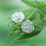 Load image into Gallery viewer, Full moon stud earrings ~ big version    (made to order)
