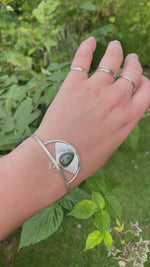 Load and play video in Gallery viewer, Choose Your Stone : Lia bracelet   (made to order)
