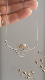 Load and play video in Gallery viewer, Choose Your Stone : Aya necklace  (made to order)
