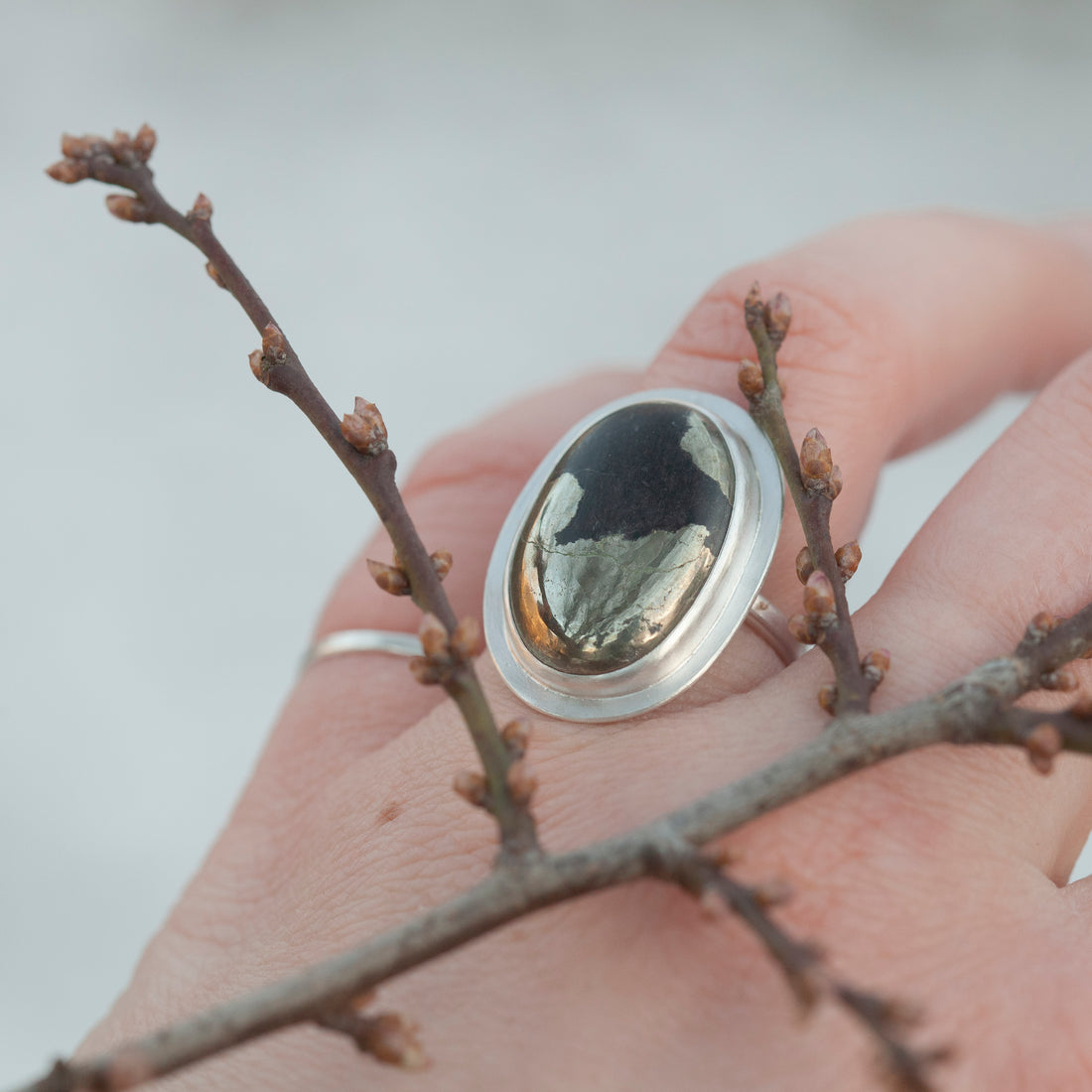 What would a good size-fit be when buying a ring with a stone?