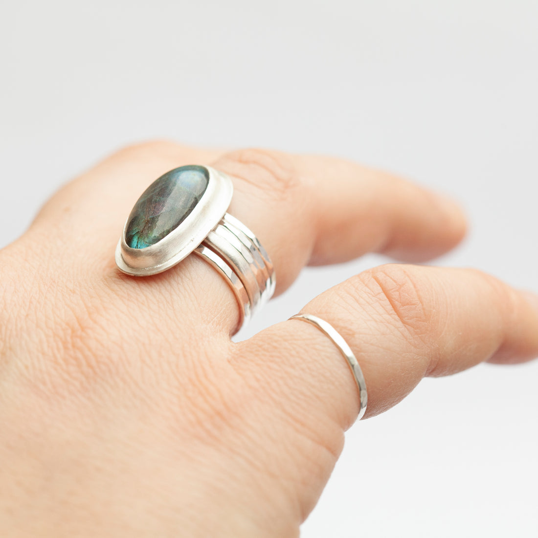Ring Tip ! Have a ring that's a little too big? Is it always floating, due to large knuckles? Swelling fingers? Here's a trick to find a comfortable fit!