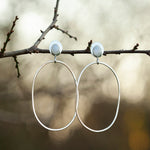 Load image into Gallery viewer, Choose Your Stone : Selaya earrings   (made to order)
