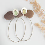 Lade das Bild in den Galerie-Viewer, Choose Your Stone : Selaya earrings   (made to order)
