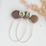 Load image into Gallery viewer, Choose Your Stone : Selaya earrings   (made to order)
