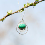 Load image into Gallery viewer, Choose Your Stone : Linka Pendant   (made to order)
