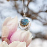 Load image into Gallery viewer, Choose Your Stone : Linka Pendant   (made to order)
