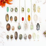 Charger l&#39;image dans la galerie, Choose Your Stone : Onda Pendant   (made to order)
