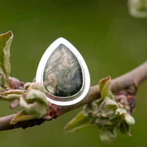 Choose Your Stone : Mana ring   (made to order)