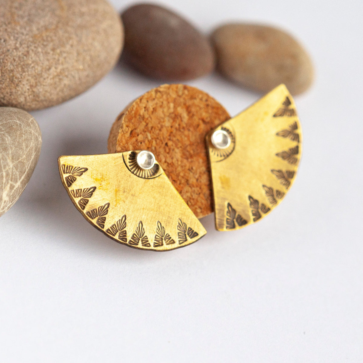 OOAK Aela ear jackets #20 • brass (ready-to-ship)
