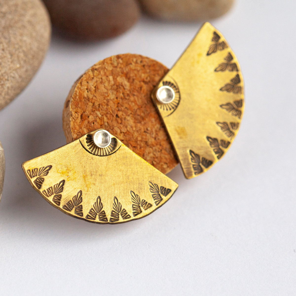 OOAK Aela ear jackets #20 • brass (ready-to-ship)