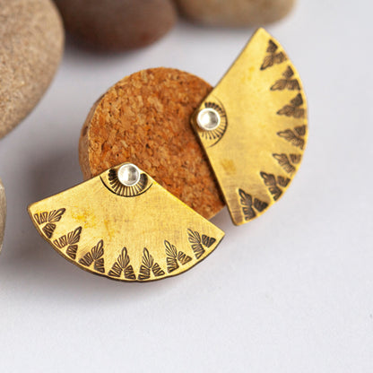 OOAK Aela ear jackets #20 • brass (ready-to-ship)