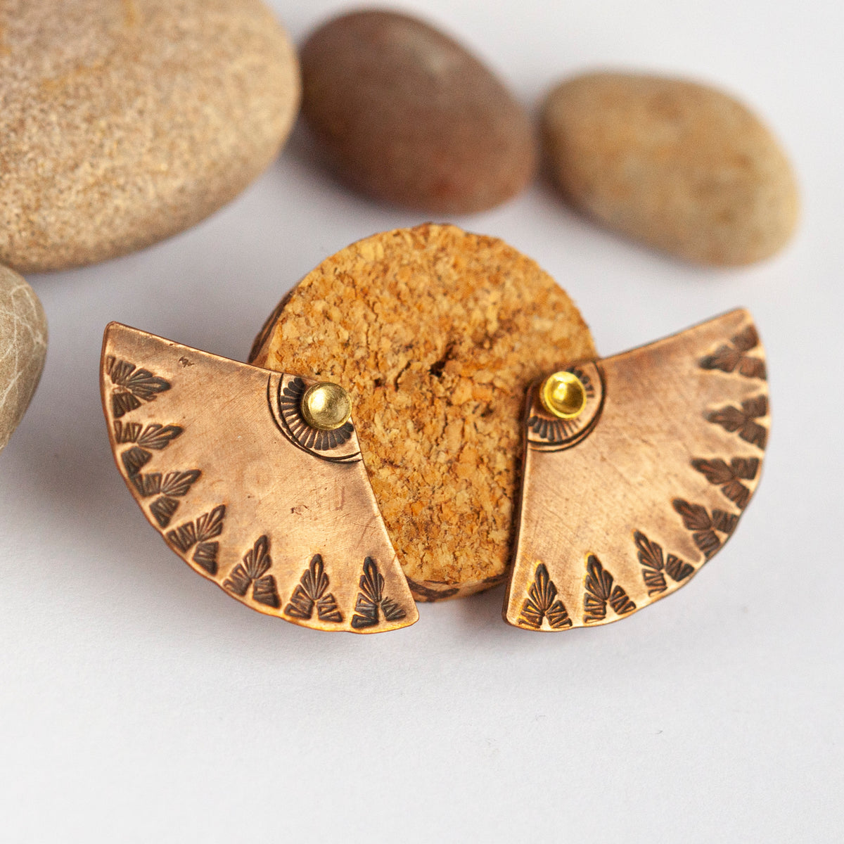 Ear jackets Aela pieza única #26 • cobre (listo para enviar)