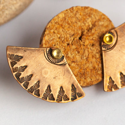 Ear jackets Aela pieza única #26 • cobre (listo para enviar)