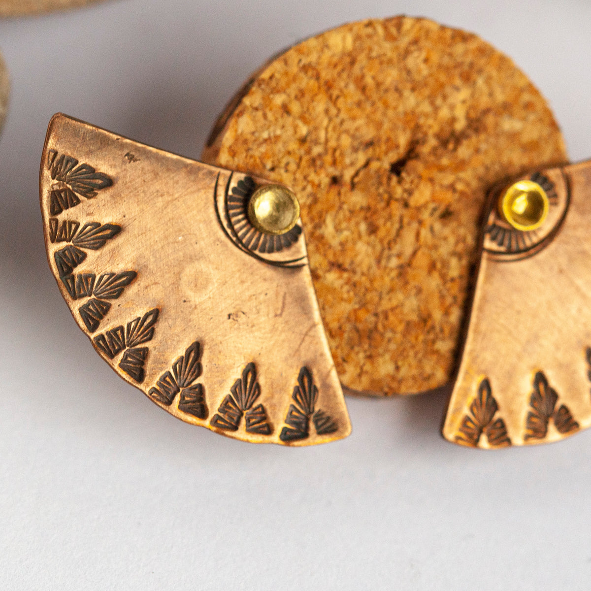 Ear jackets Aela pieza única #26 • cobre (listo para enviar)