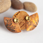 Afbeelding in Gallery-weergave laden, OOAK Aela ear jackets #29 • copper (ready-to-ship)
