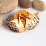 Cargar imagen en el visor de la galería, OOAK Aela ear jackets #32 • copper (ready-to-ship)
