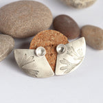 Load image into Gallery viewer, OOAK Aela ear jackets #41 • silver (ready-to-ship)
