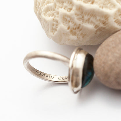 Optional secret message engraving for CYS •RINGS•