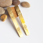 Load image into Gallery viewer, OOAK simple brass earrings #11 (ready-to-ship)

