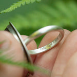 Afbeelding in Gallery-weergave laden, Optional secret message engraving for CYS •RINGS•
