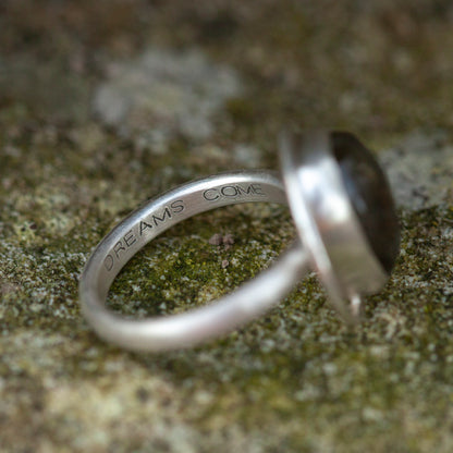 Optional secret message engraving for CYS •RINGS•