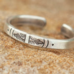 Charger l&#39;image dans la galerie, OOAK Ethnic ring in silver #2 • adjustable size starting at 54 (ready-to-ship)
