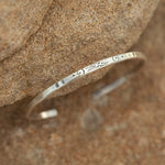 Charger l&#39;image dans la galerie, OOAK Ethnic bracelet in silver #13 • size 5cm (ready-to-ship)
