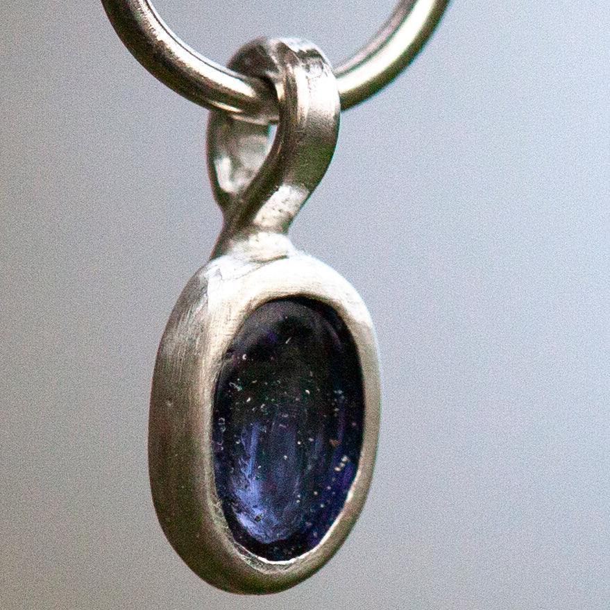 OOAK • Osmose pendant #2 ~ silver, labradorite and.. amethyst? (ready to ship)