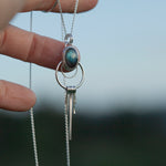 Cargar imagen en el visor de la galería, OOAK pendant with stone #11 • Labradorite  (ready to ship)
