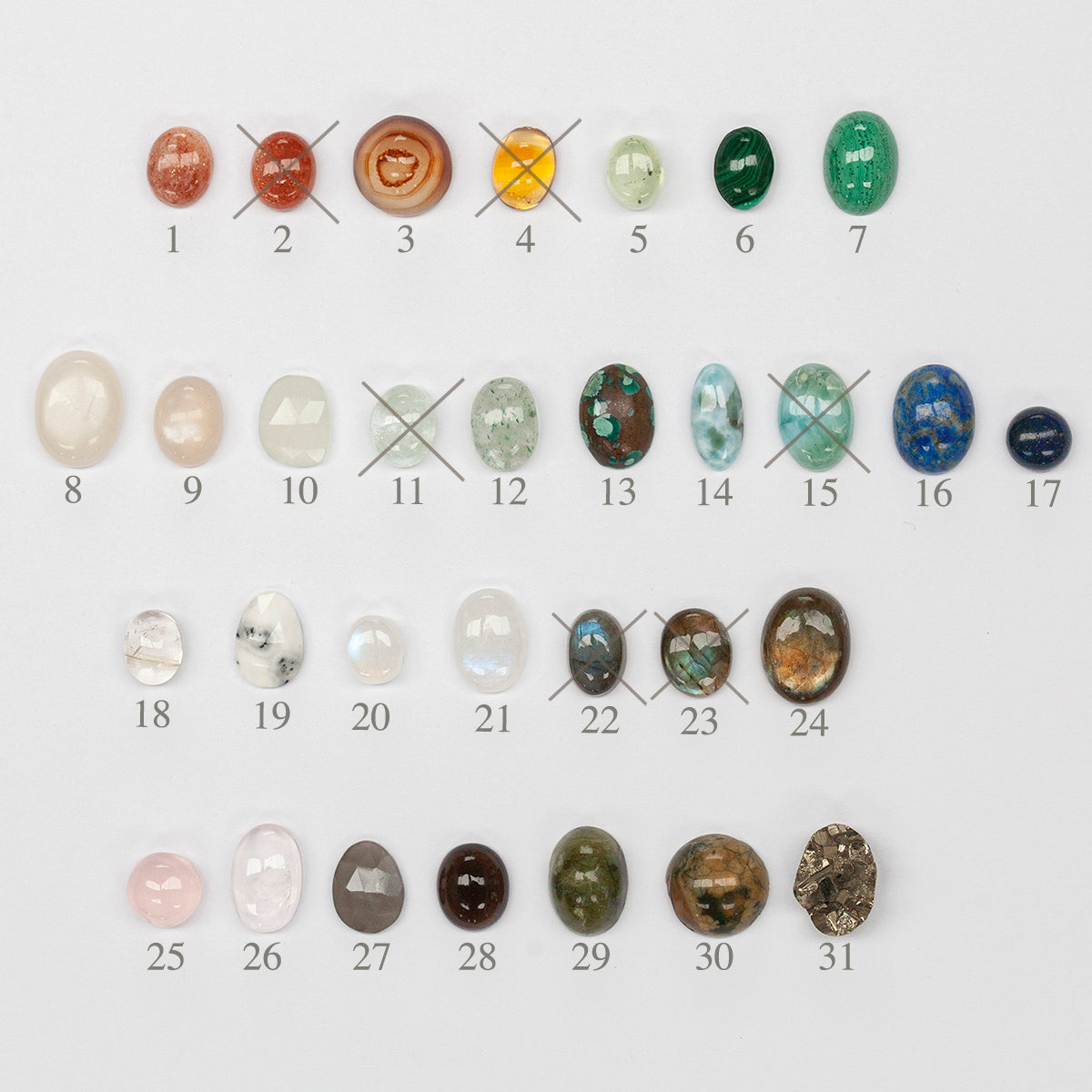 Choose Your Stone : Alba bracelet   (made to order)