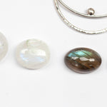 Cargar imagen en el visor de la galería, Choose Your Stone : Aya necklace  (made to order)
