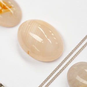 Choose Your Stone : Linka Pendant   (made to order)