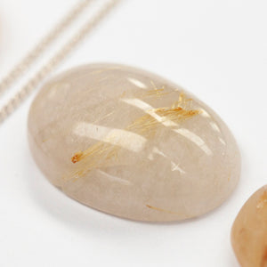 Choose Your Stone : Linka Pendant   (made to order)