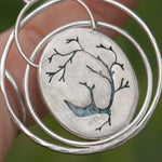 Afbeelding in Gallery-weergave laden, OOAK stone pendant #22 • Moss agate (ready to ship)
