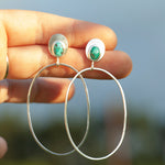 Load image into Gallery viewer, Choose Your Stone : Selaya earrings   (made to order)
