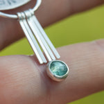 Load image into Gallery viewer, OOAK Aina earrings #4 • White labradorite &amp; Kyanite (ready to ship)
