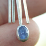 Cargar imagen en el visor de la galería, OOAK Aina earrings #6 • White labradorite &amp; Tanzanite (ready to ship)
