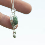 Lade das Bild in den Galerie-Viewer, OOAK stone pendant #25 • Turquoise (ready to ship)
