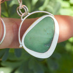 Cargar imagen en el visor de la galería, OOAK stone pendant #30 • Turquoise (ready to ship)
