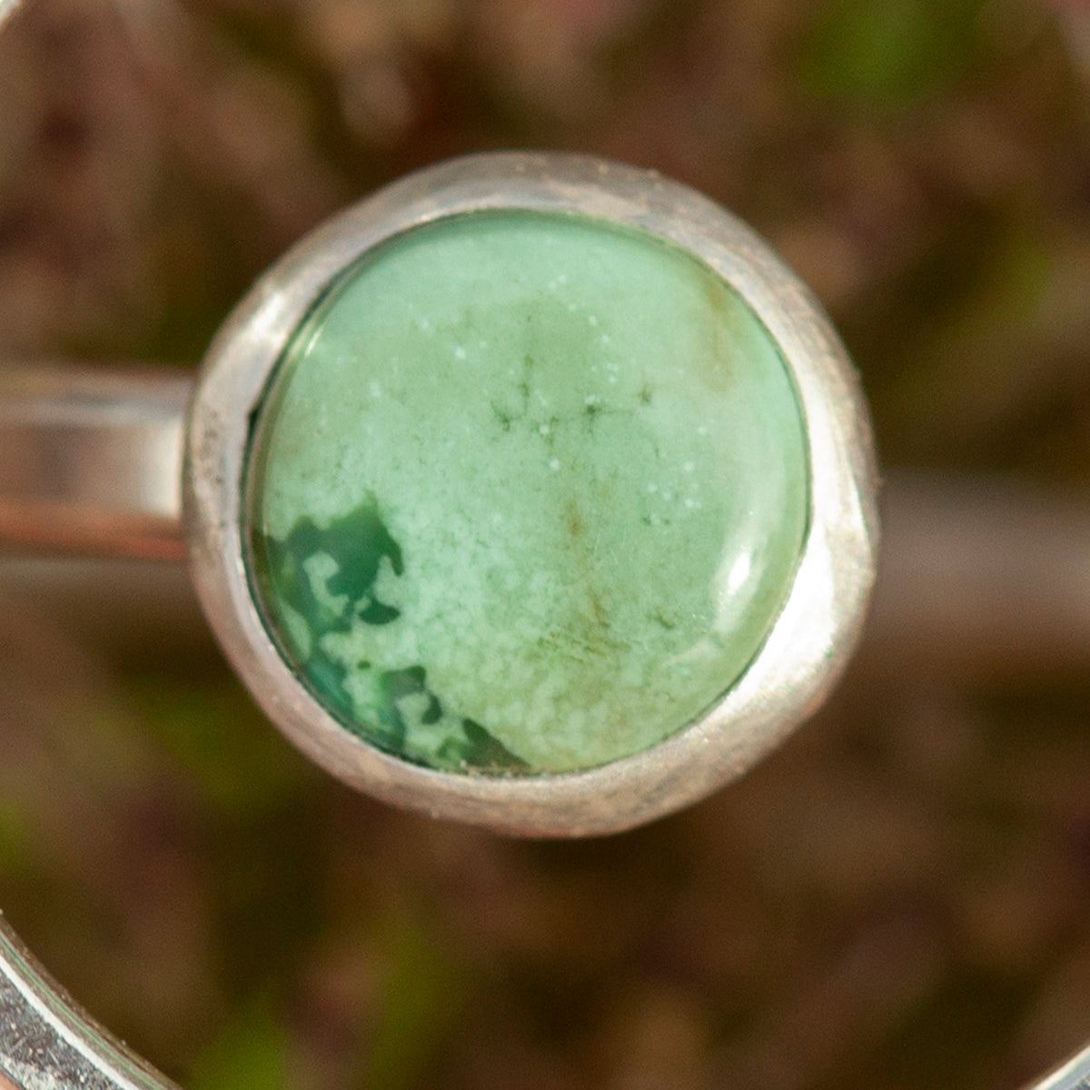 Anillo Lua pieza única #11 • turquesa ~ Talla 54,5 ~ se puede ajustar (listo para enviar)
