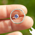 Load image into Gallery viewer, OOAK Lua ring #12 • tanzanite ~ Size 53 ~ can be adjusted (ready-to-ship)
