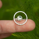 Cargar imagen en el visor de la galería, OOAK Lua ring #14 • Moss agate ~ Size 54 ~ can be adjusted (ready-to-ship)
