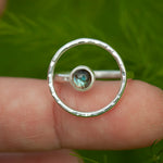 Cargar imagen en el visor de la galería, OOAK Lua ring #15 • labradorite ~ Size 51 ~ can be adjusted (ready-to-ship)
