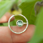 Cargar imagen en el visor de la galería, OOAK Lua ring #16 • Kyanite ~ Size 55 ~ can be adjusted (ready-to-ship)
